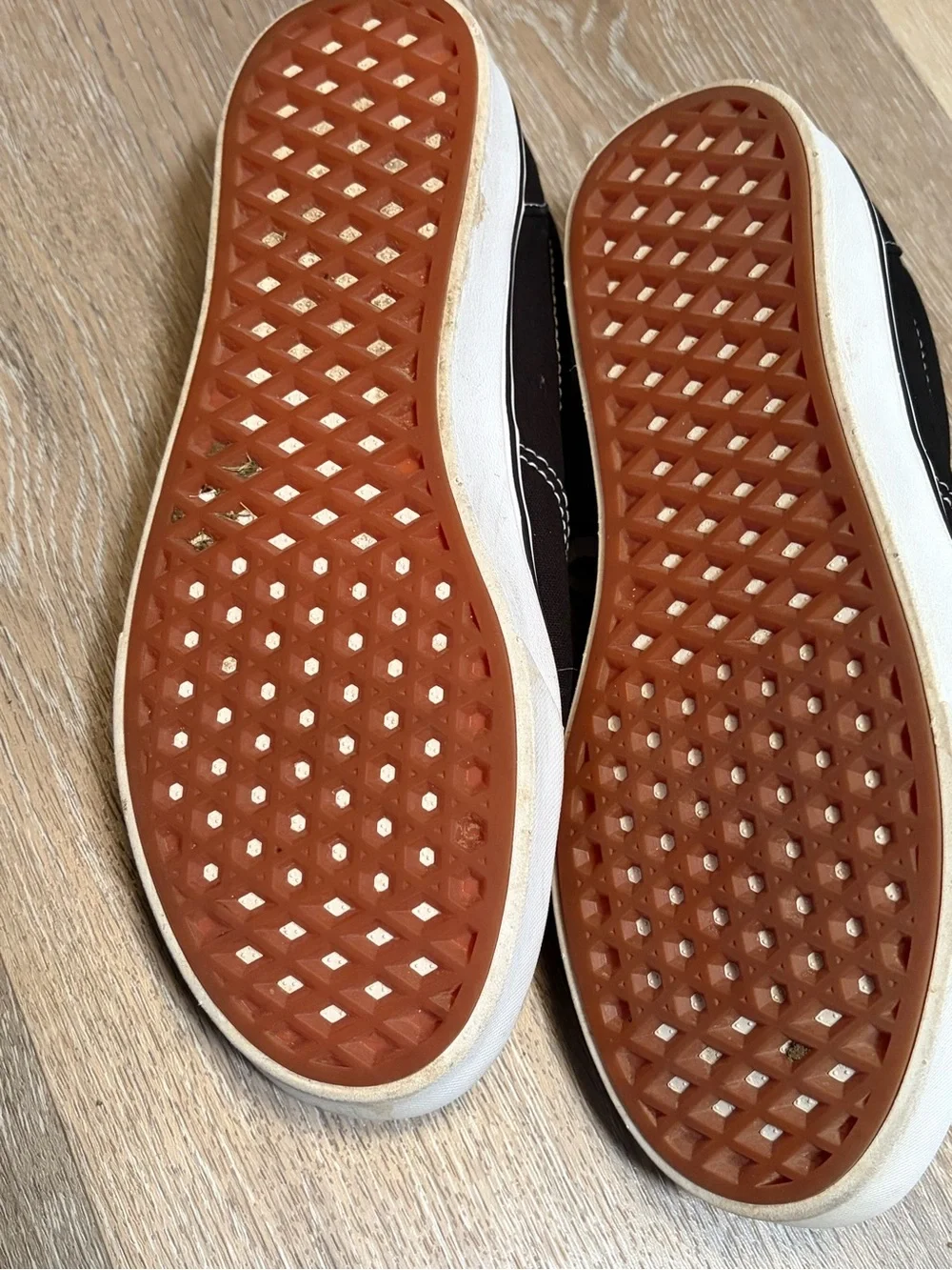 Vans Black Canvas Low-Top Sneakers with White Accents